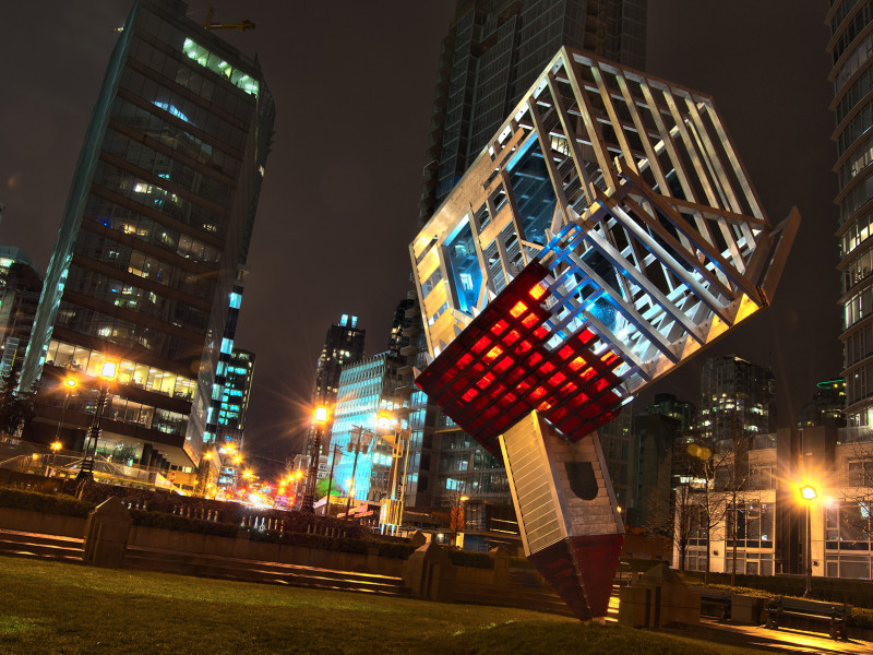 Art Church at Night