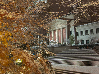 Art Gallery in Snow