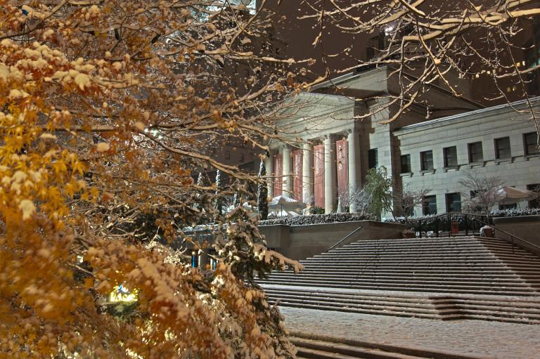 Art Gallery in Snow