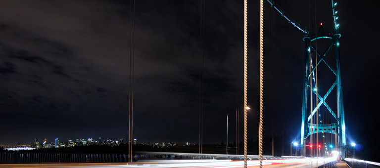 Lions Gate Bridge Pano