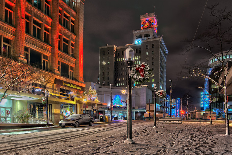 Granville @ Georgia in Snow
