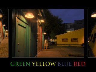 Green Yellow Blue Red