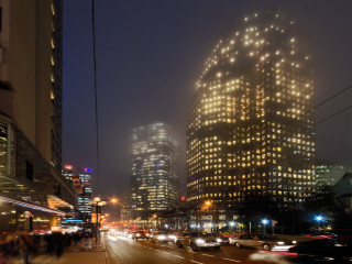 Hyatt in Fog