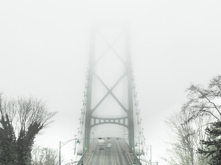 Bridge in Fog